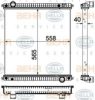 BEHR HELLA SERVICE 8MK 376 751-251 Radiator, engine cooling
